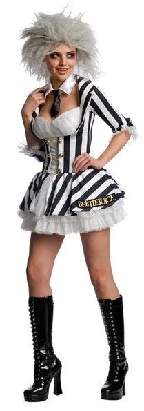 Disfraz de BeetleJuice para Mujer Halloween Rubies